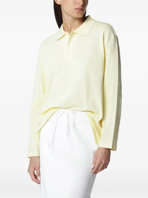 FLORE FLORE Diana long-sleeve polo shirt