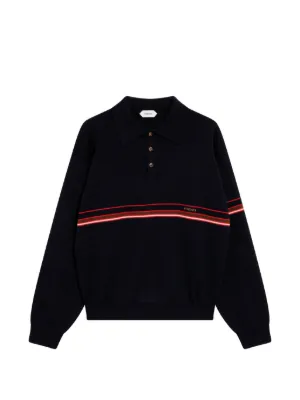 Gucci ロングスリーブ ポロシャツ | ブルー | FARFETCH JP