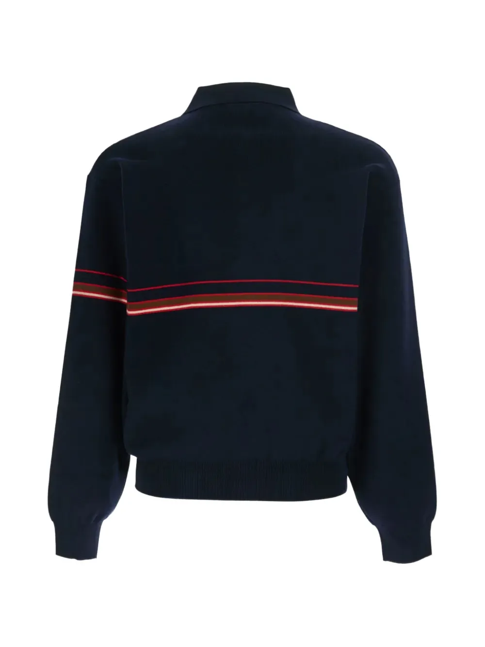 Versace Gestreept poloshirt Blauw