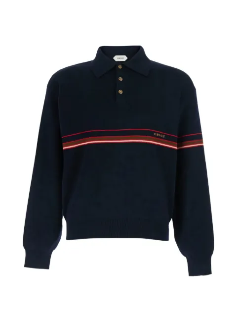 Versace polo a rayas