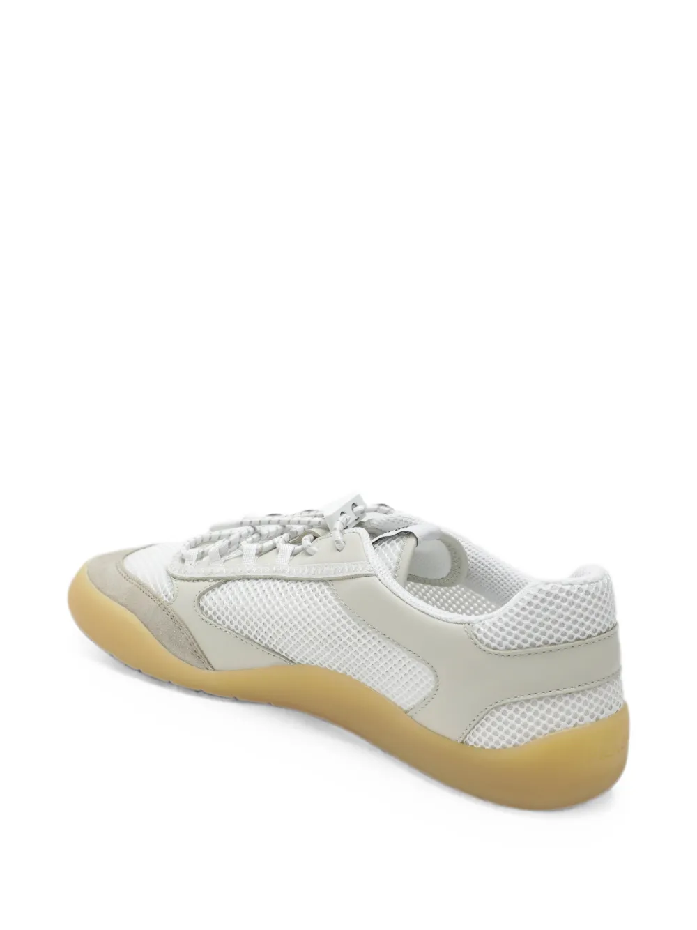 Prada Speedrock mesh stof sneakers Wit