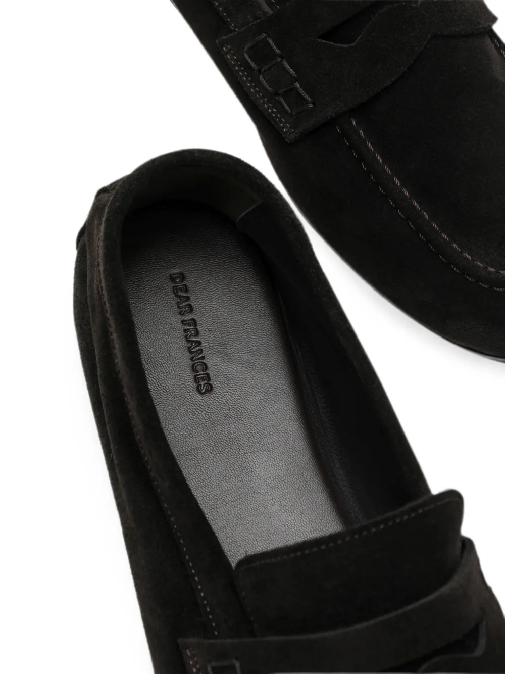 Dear Frances Balla suede loafers Bruin