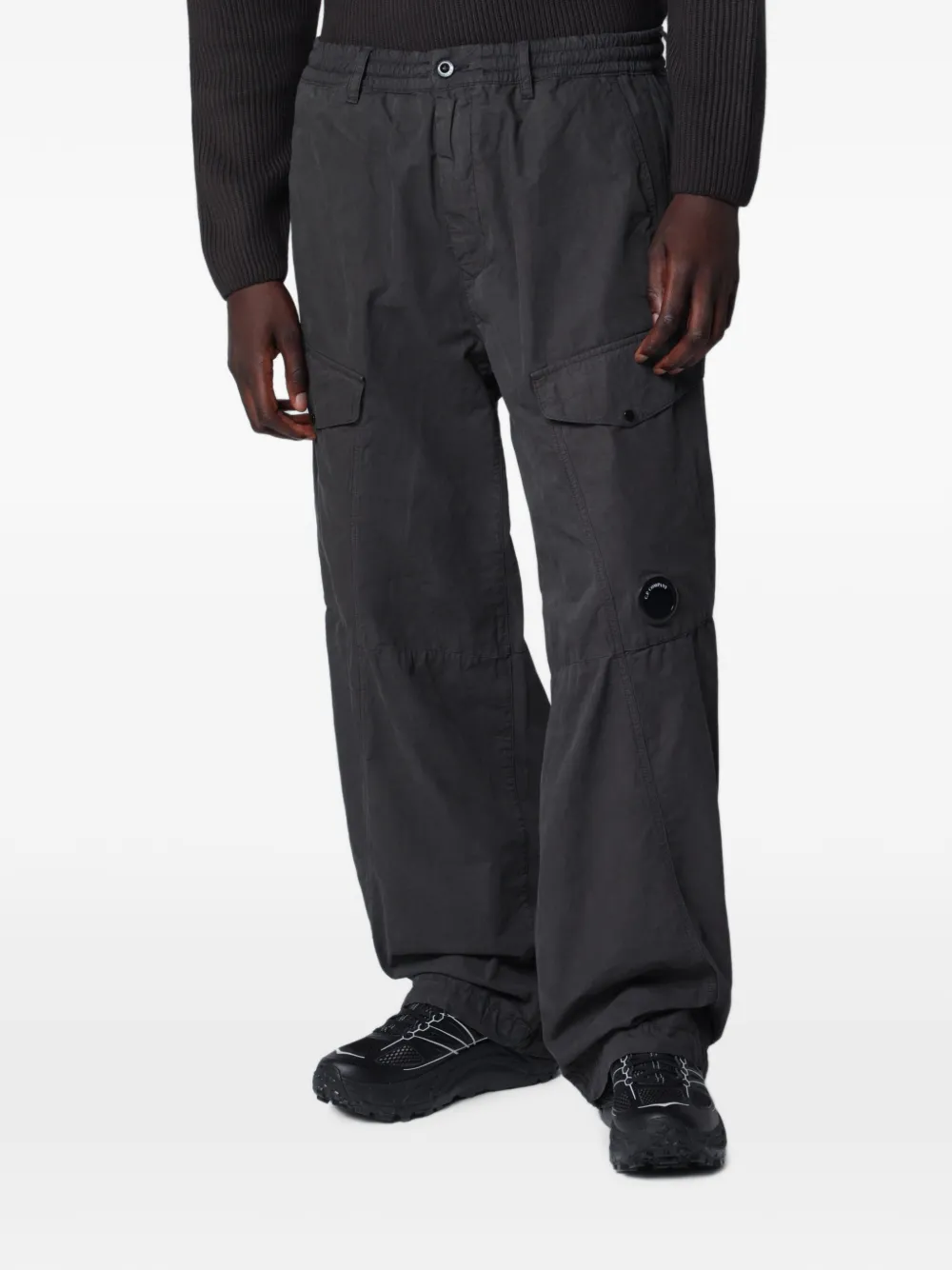 C.P. Company cargo wide-leg trousers Grijs