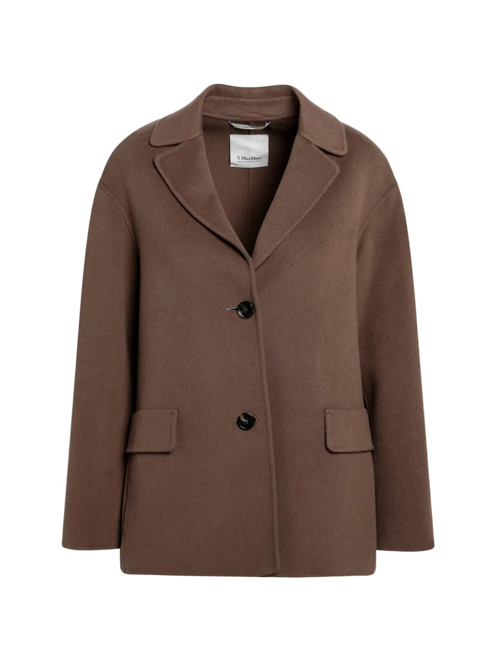 'S Max Mara Jacke mit Klappentasche - Braun