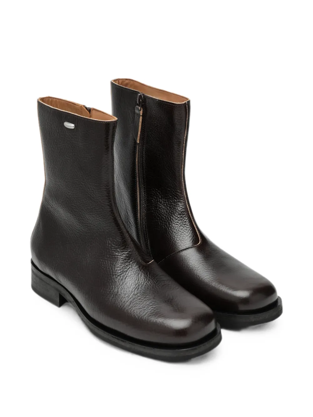 OUR LEGACY Camion leather biker boots Bruin