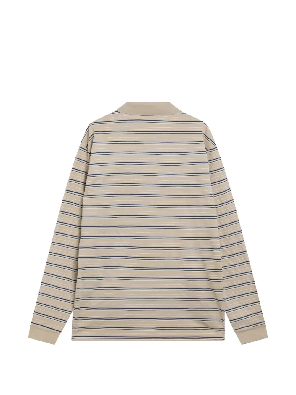 Prada Gestreept poloshirt Beige
