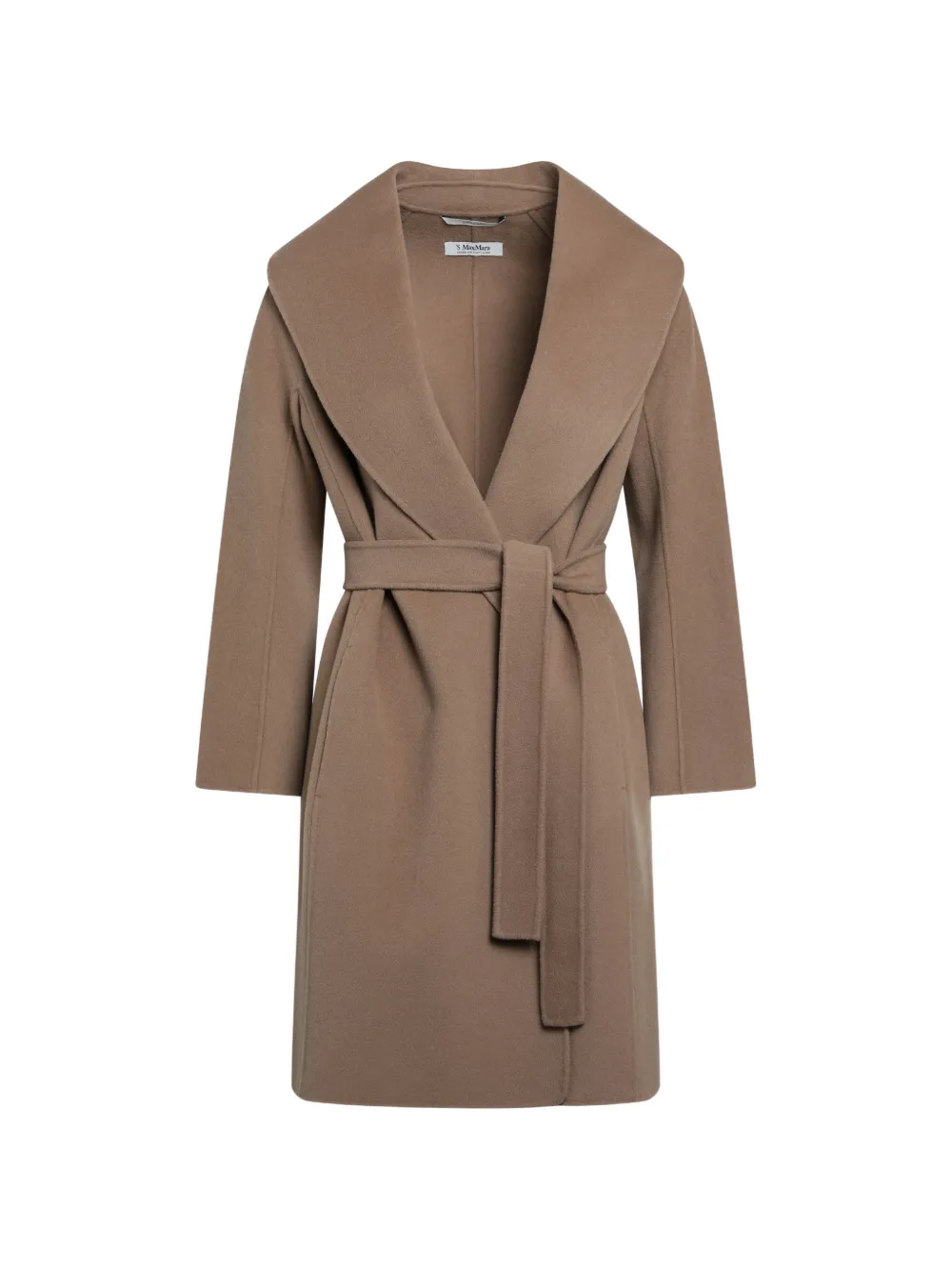 'S Max Mara Messi belted coat - Nude
