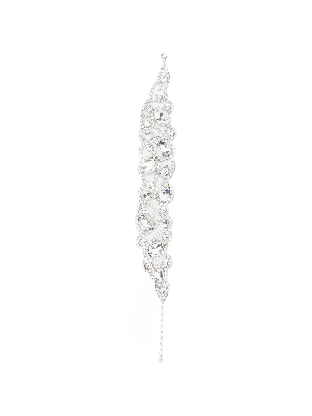 Magda Butrym crystal-embellished choker necklace - Argento
