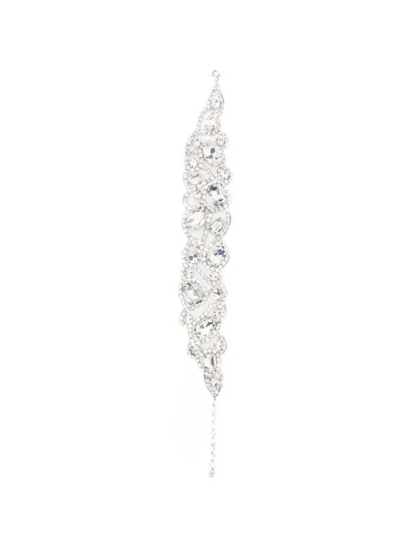 Magda Butrym Crystal-embellished Choker Necklace in Silver