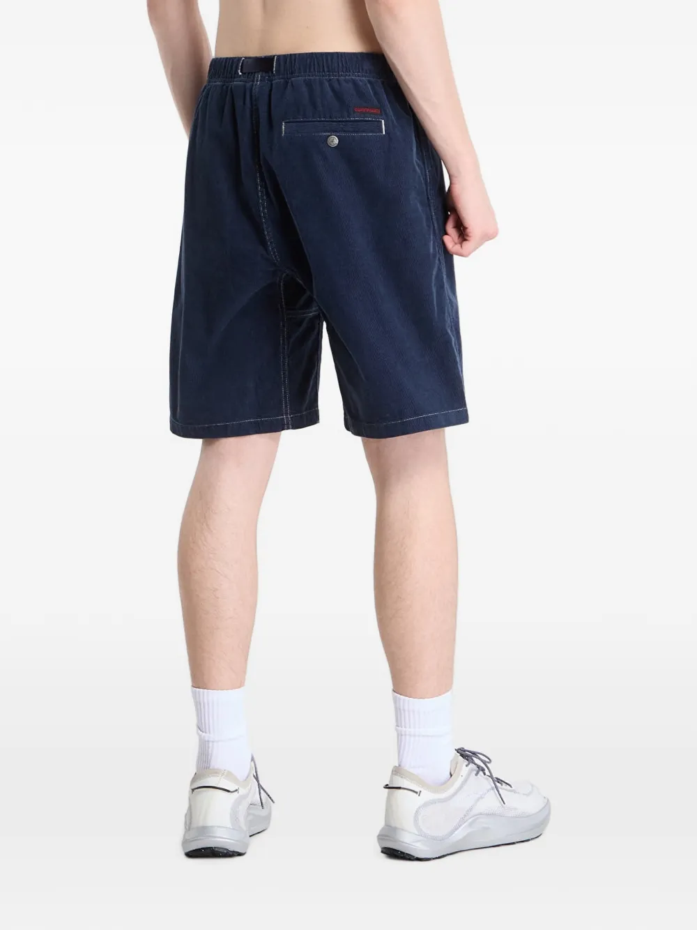 Gramicci G-Short ribfluwelen shorts Blauw