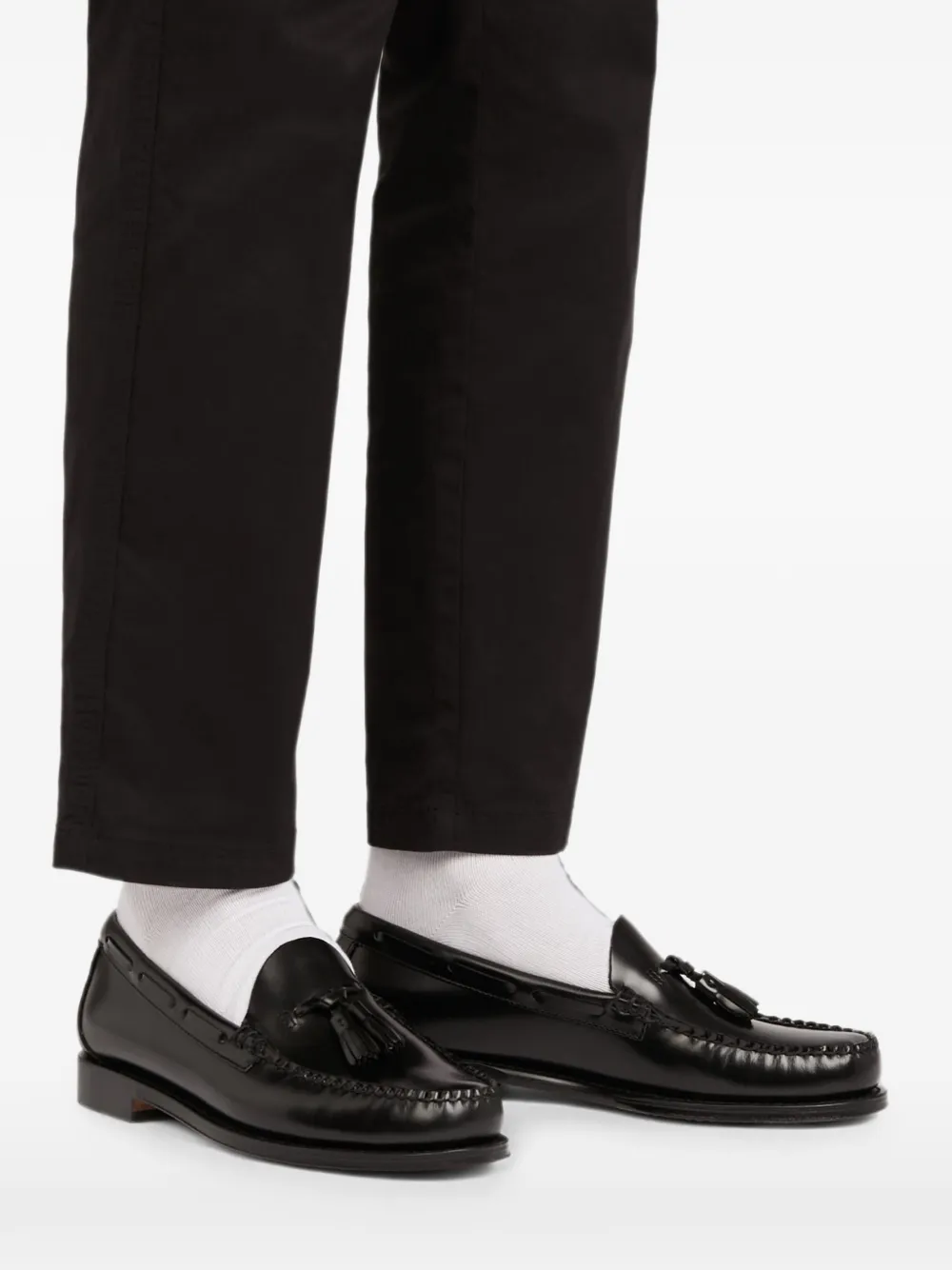 G.H.Bass Weejuns Larkin タッセル ローファー | ブラック | FARFETCH JP