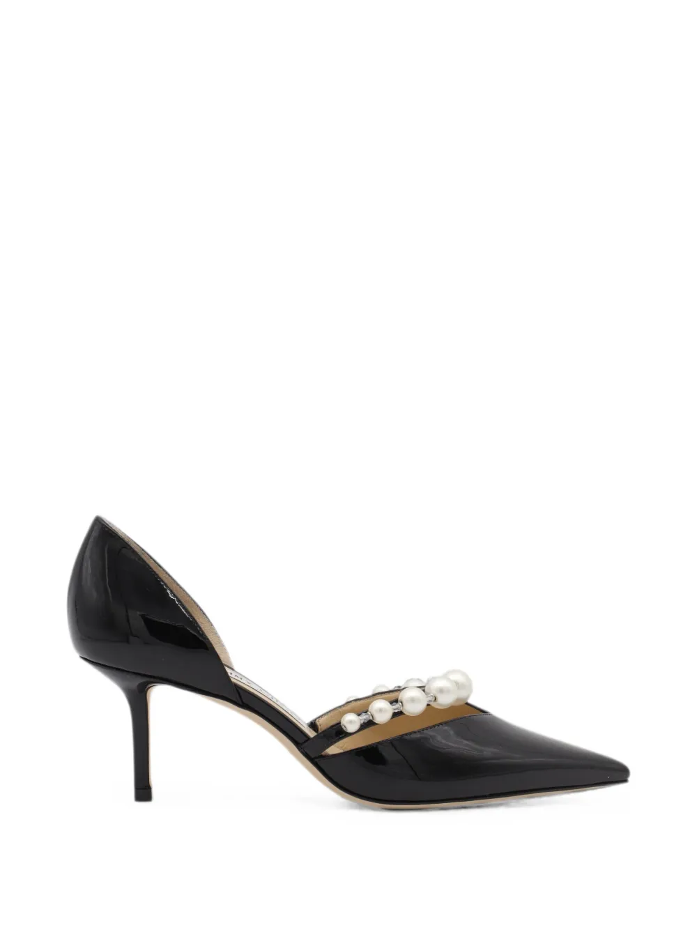 Jimmy Choo Aurelie pearl-embellished pumps Zwart