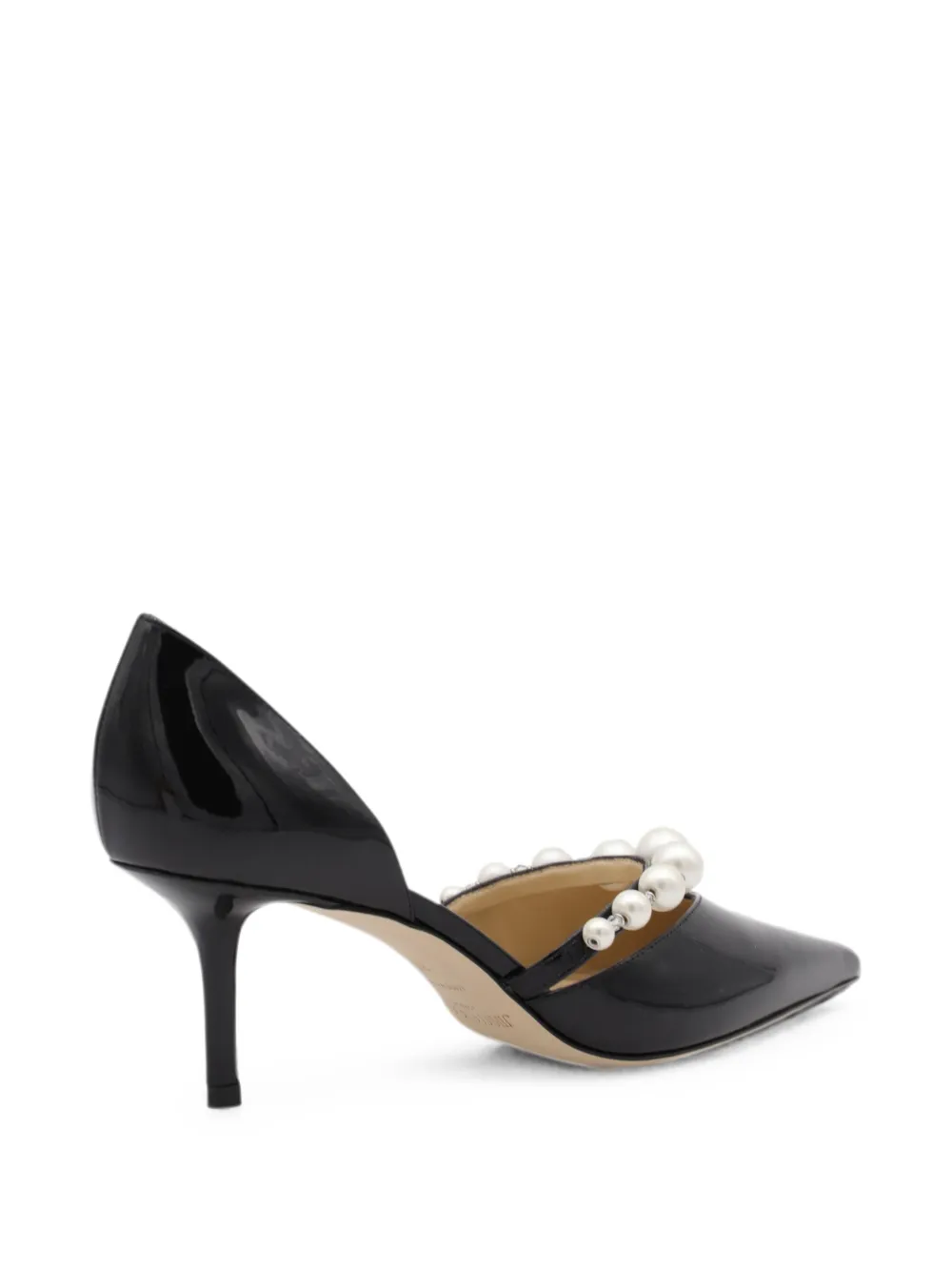 Jimmy Choo Aurelie pearl-embellished pumps Zwart