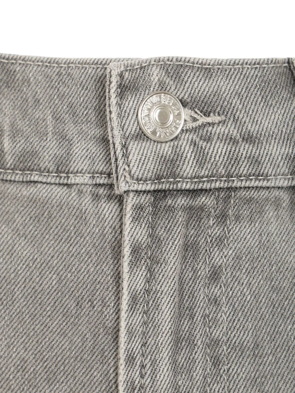 7 For All Mankind Tess jeans met wijde pijpen Grijs