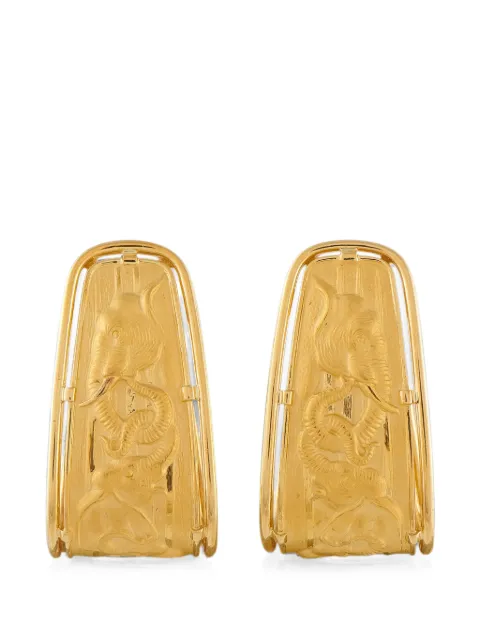 Carrera Y Carrera clip-on earrings