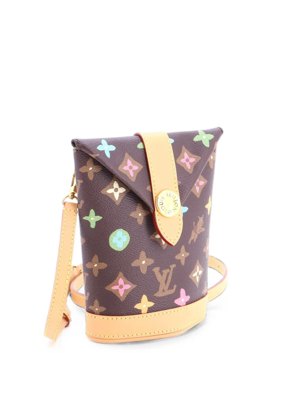 Louis Vuitton Pre-Owned Envelope Pouch Tyler The Creator Monogram Craggy Canvas-Schultertasche - Braun