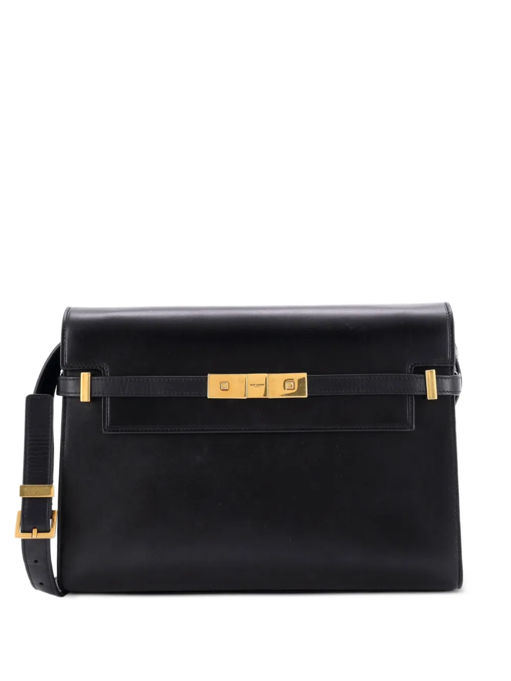 Saint Laurent Pre-Owned Manhattan Leather Medium shoulder bag - Nero
