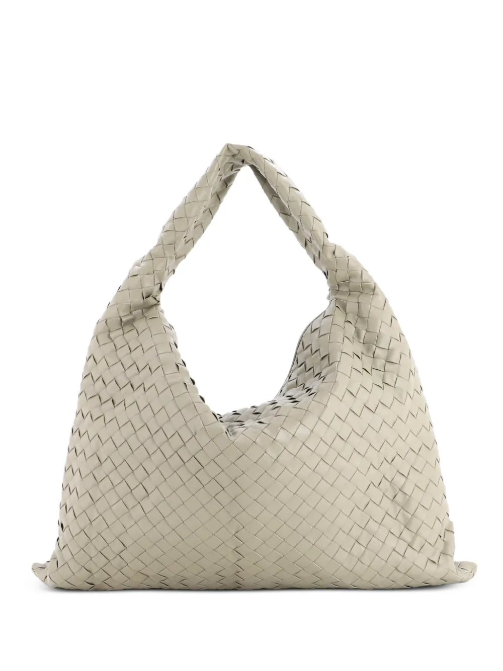 Bottega Veneta Pre-Owned Große Hop Intrecciato Beuteltasche - Grün