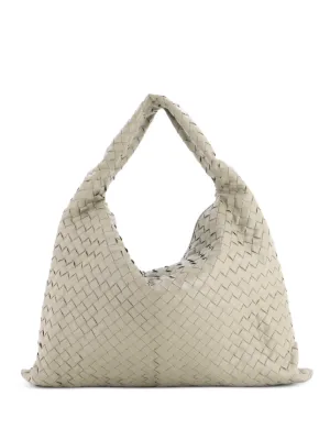 Bottega Veneta Pre-Owned ホップ イントレチャート レザー ラージ