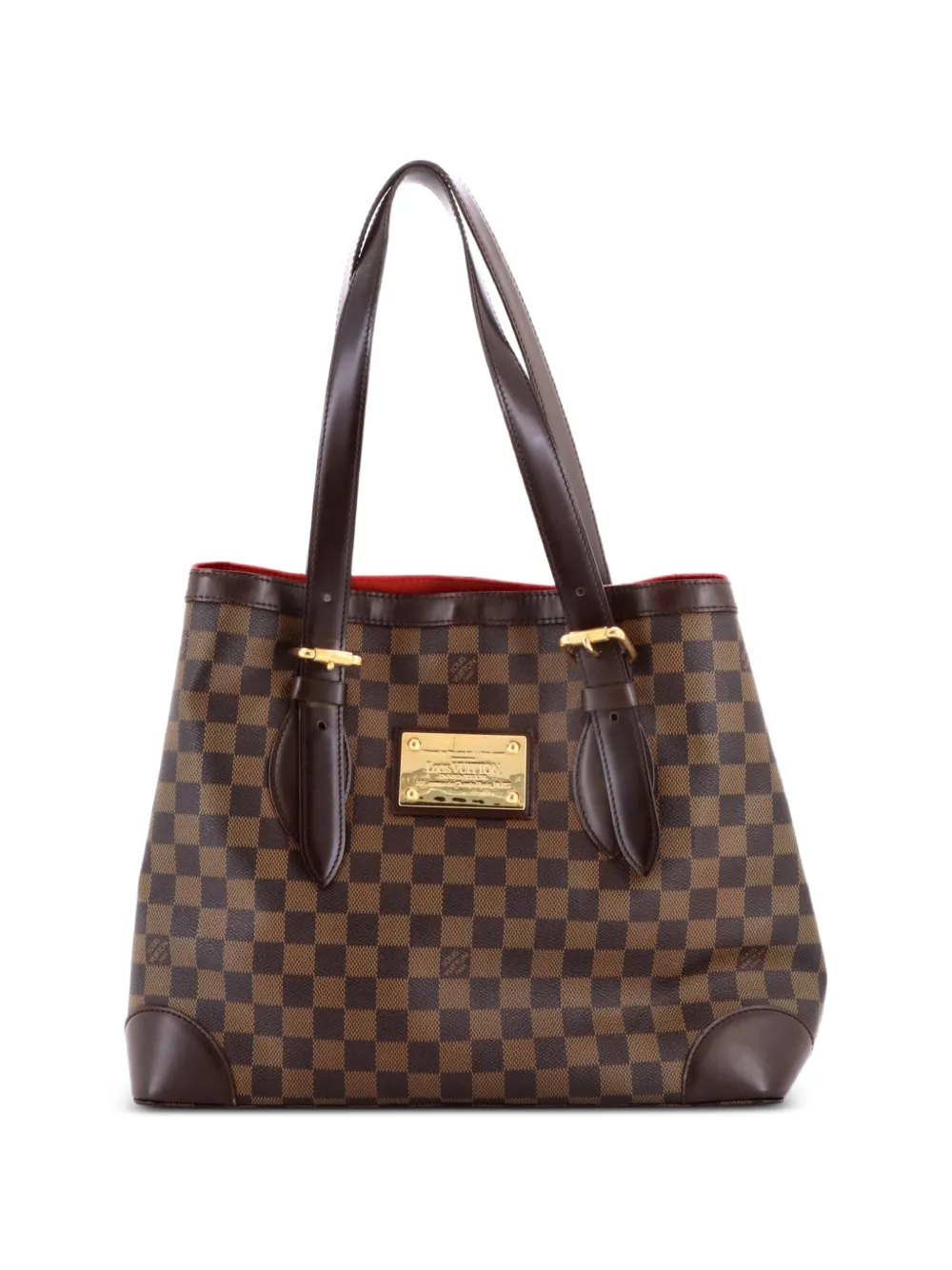 Louis Vuitton Pre-Owned Borsa tote Hampstead Damier MM a mano - Marrone