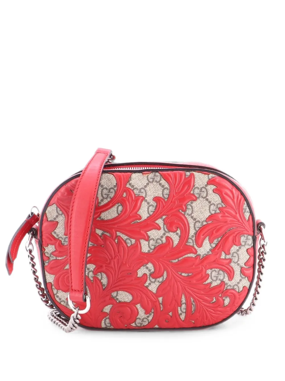 Gucci Pre-Owned Borsa a tracolla Chain Arabesque GG - Marrone