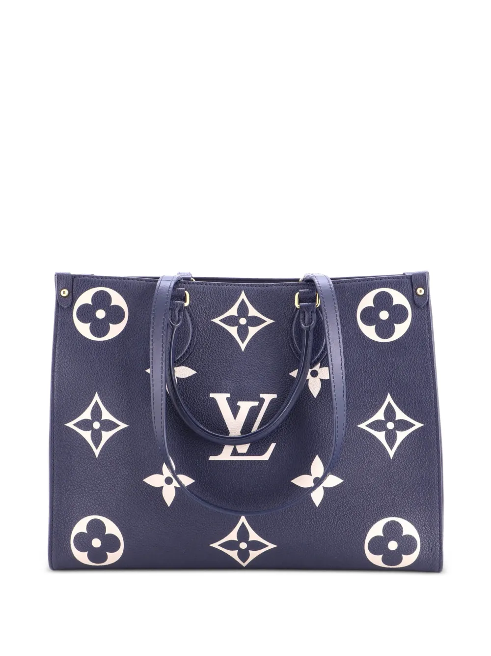 Louis Vuitton Pre-Owned OnTheGo Tote Bicolor Monogram Empreinte Giant MM shoulder bag - Blue