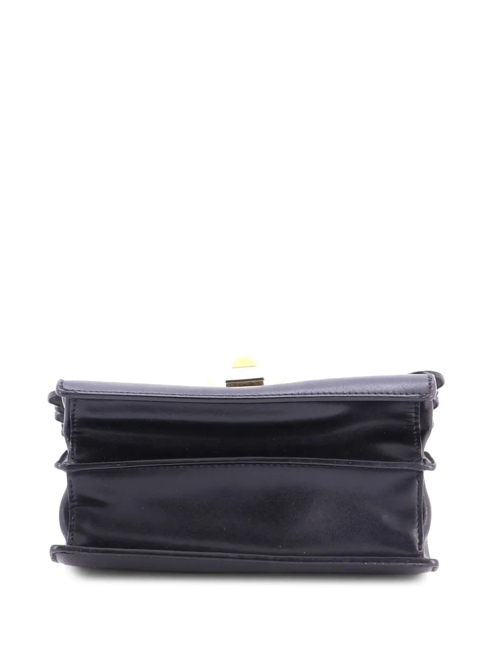 Fendi Pre-owned Kan I Bag Studded Leather Small Shoulder Bag in Black, view 4