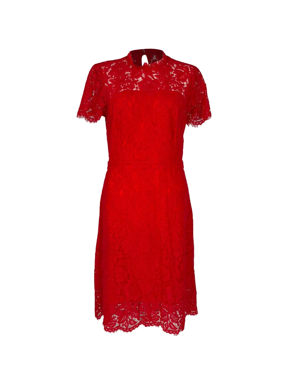 Diane Von Furstenberg Vintage Alma lace dress - Red