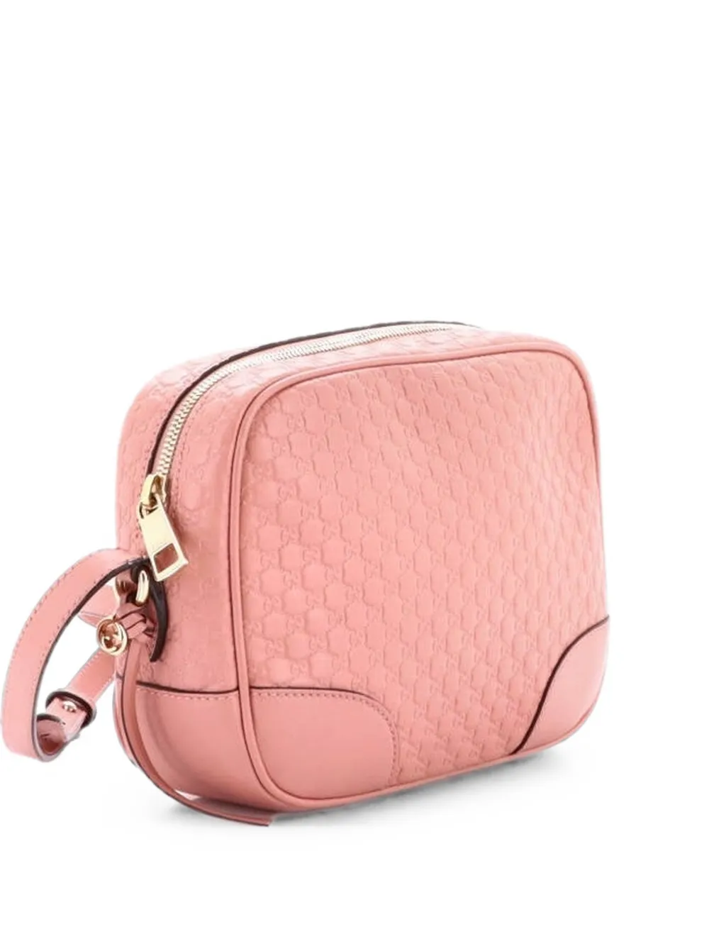 Gucci Pre-Owned Bree Disco Microguccissima Leather Mini crossbody bag - Rosa