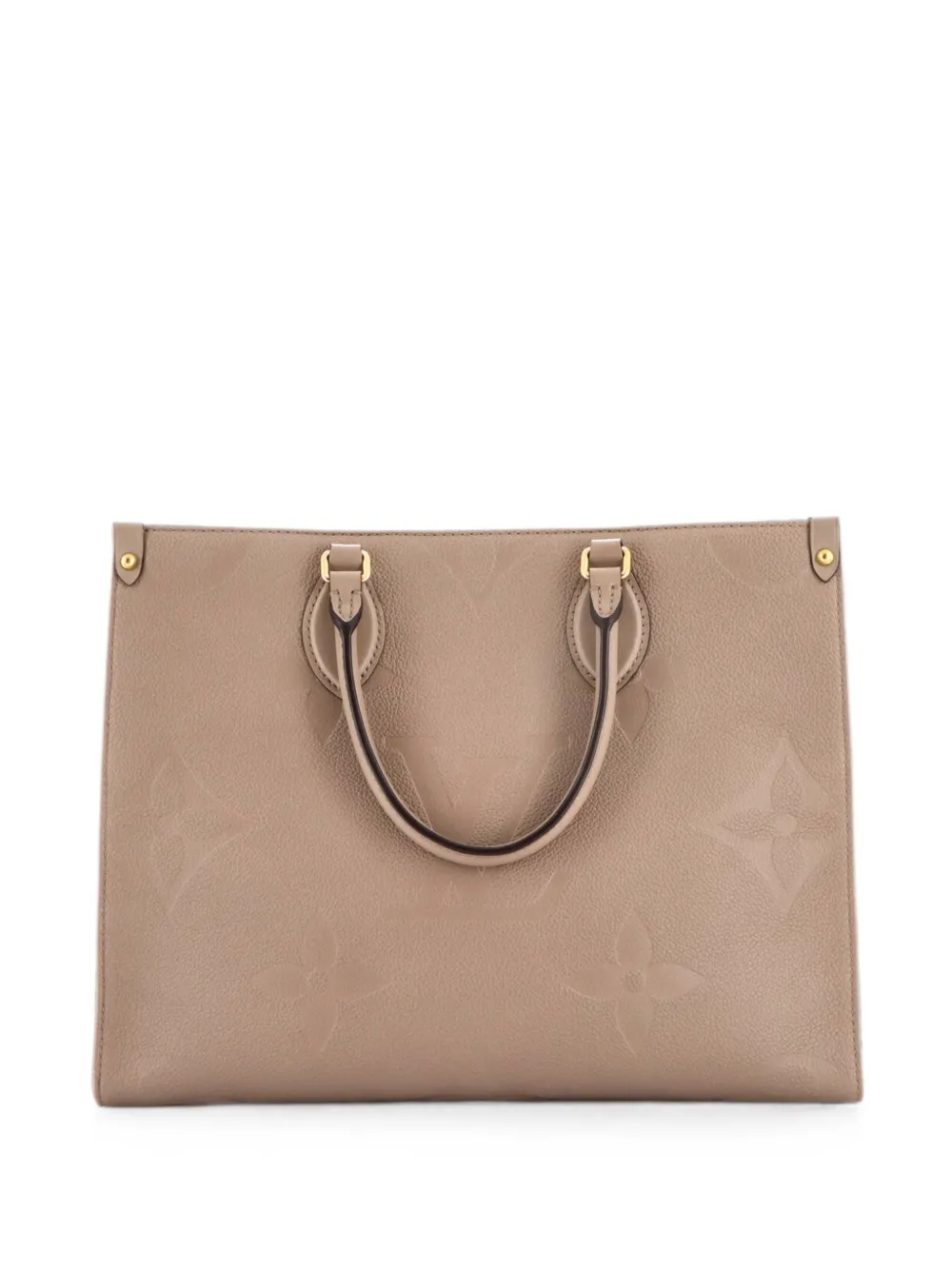 Louis Vuitton Pre-Owned OnTheGo Monogram Empreinte Giant MM Tote Bag - Nude