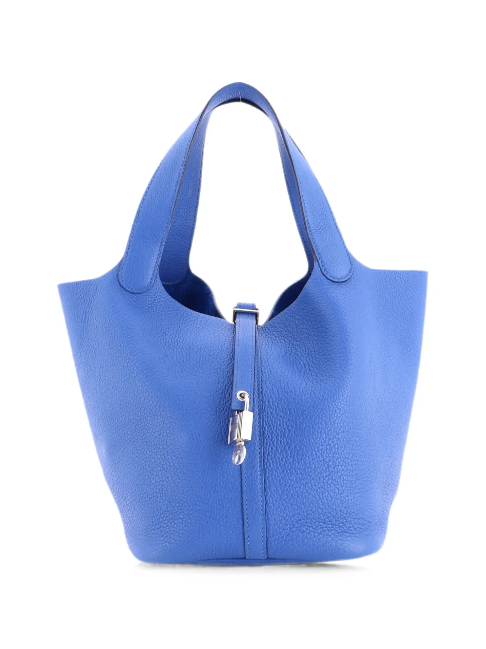 Hermès Pre-Owned Picotin Lock Bag Maurice MM bucket bag - Blu