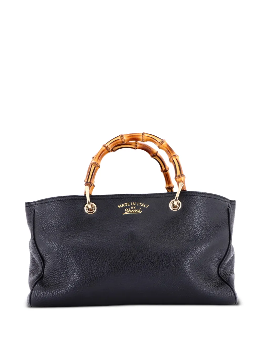 Gucci Pre-Owned Mittelgroße Bamboo Shopper Tote Bag - Schwarz