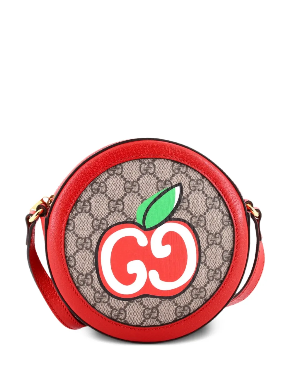 Gucci Pre-Owned Ophidia Schultertasche aus beschichtetem Canvas - Braun