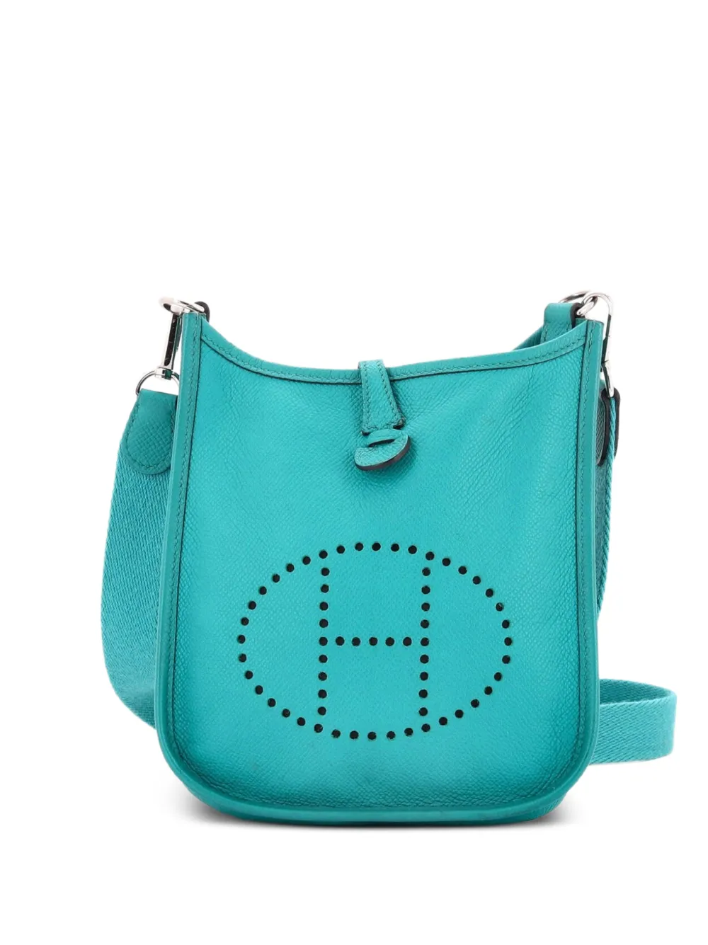 Hermès Pre-Owned Evelyne Bag Gen III Epsom TPM Umhängetasche - Blau