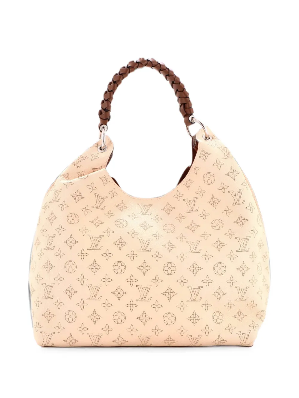 Louis Vuitton Pre-Owned Carmel Mahina Beuteltasche - Nude