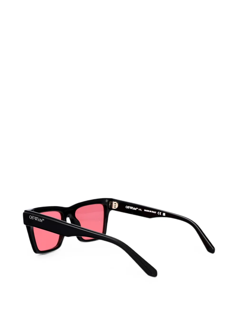 Off-White Eyewear Virginia zonnebril met vierkant montuur Zwart