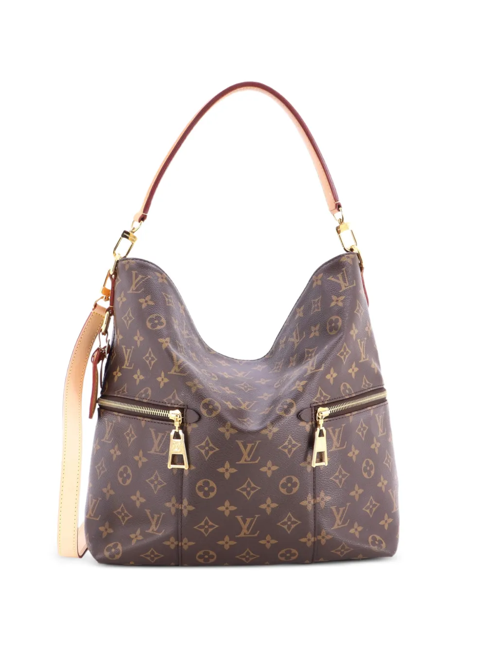 Louis Vuitton Pre-Owned Melie Monogram Canvas-Beuteltasche - Braun