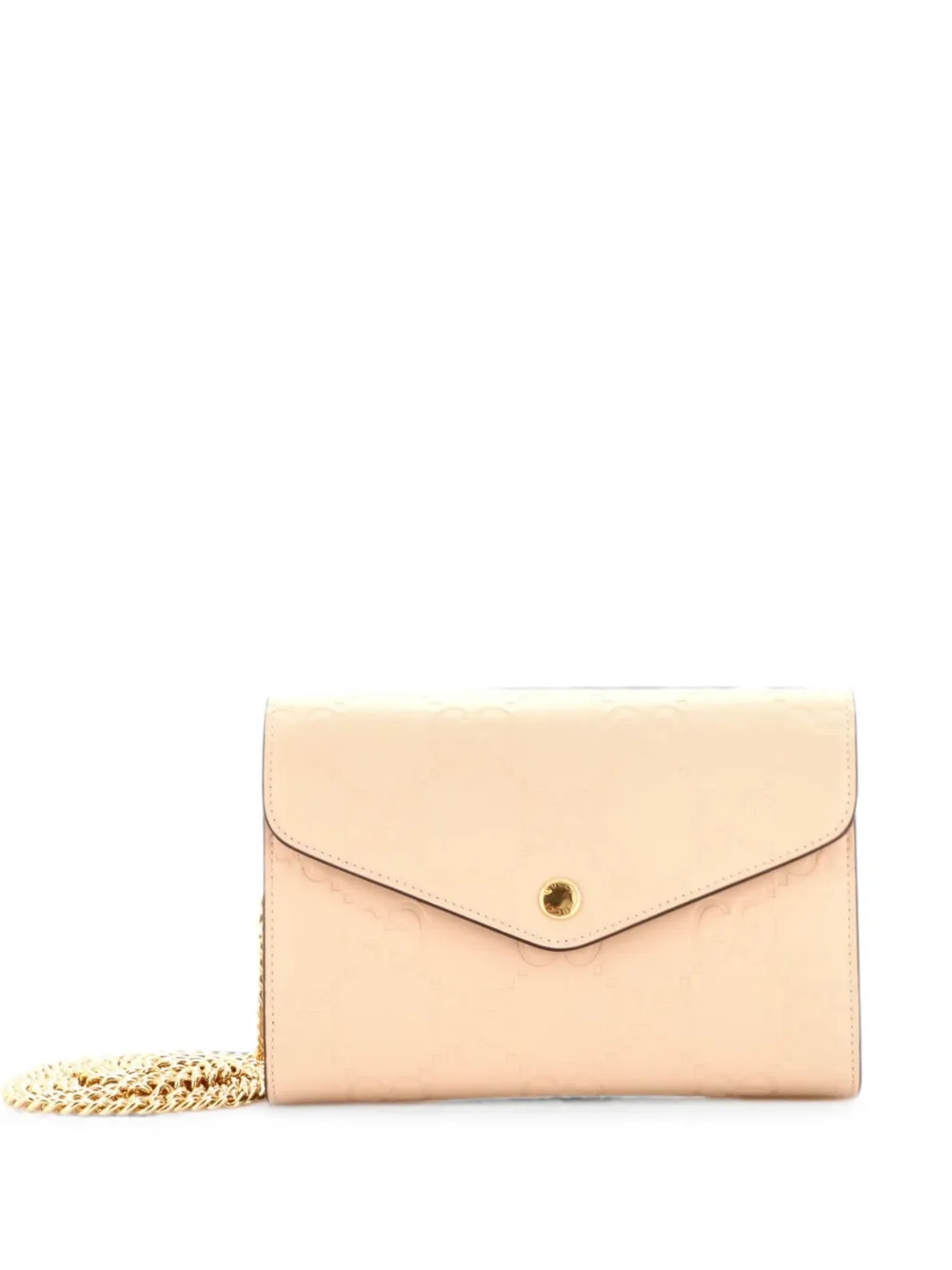 Gucci Pre-Owned Envelope Wallet on Chain Guccissima Leather shoulder bag - Toni neutri