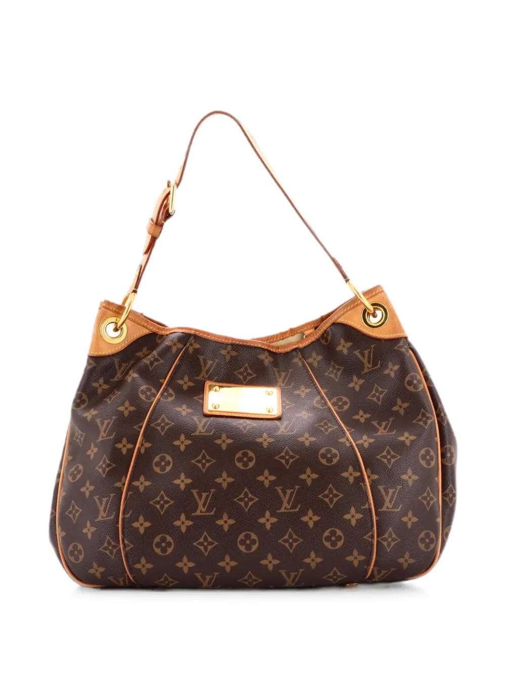 Louis Vuitton Pre-Owned Galliera Monogram Canvas GM Beuteltasche - Braun