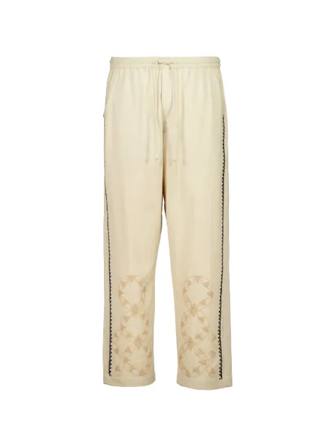 Baziszt Sferic straight-leg trousers