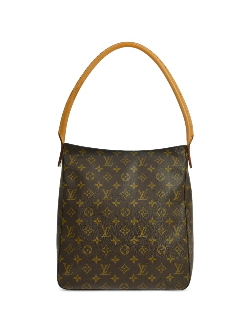 Louis Vuitton Pre-Owned 2001 GM Looping Monogram shoulder bag - Braun