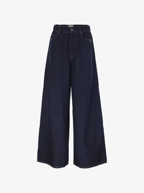 Weekend Max Mara wide-leg cotton jeans