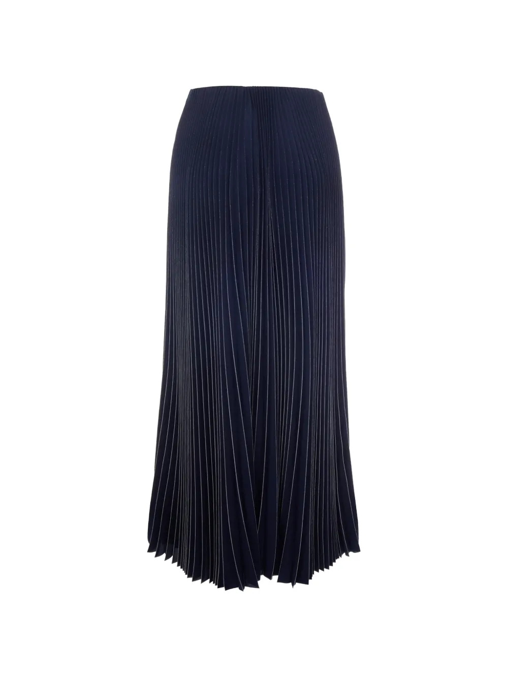 Fabiana Filippi Maxi-plooirok met krijtstreep Blauw