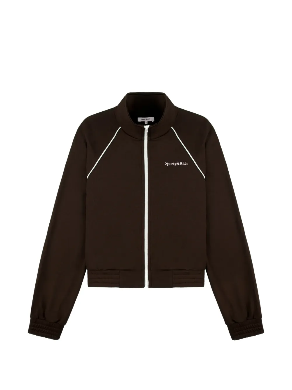 Sporty & Rich serif-logo sweatshirt - Braun