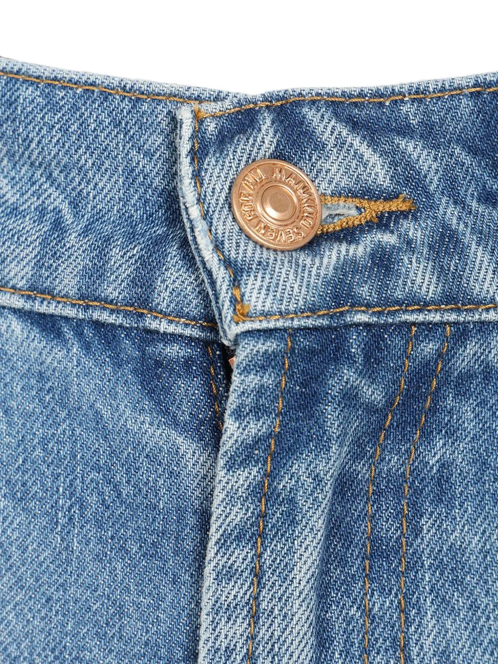 7 For All Mankind Straight jeans Blauw