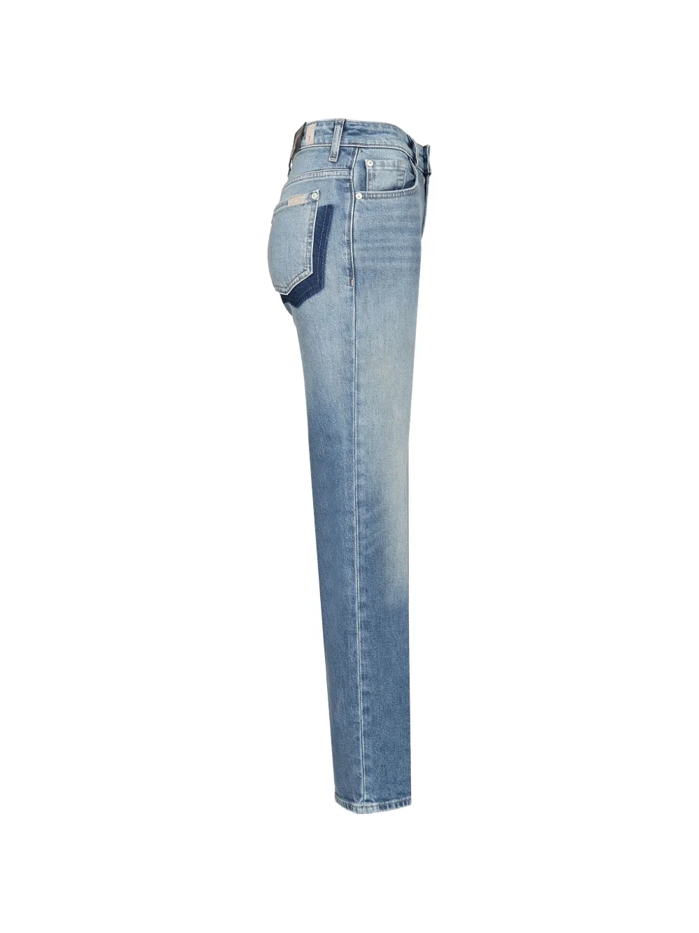 7 For All Mankind Calie straight jeans Blauw