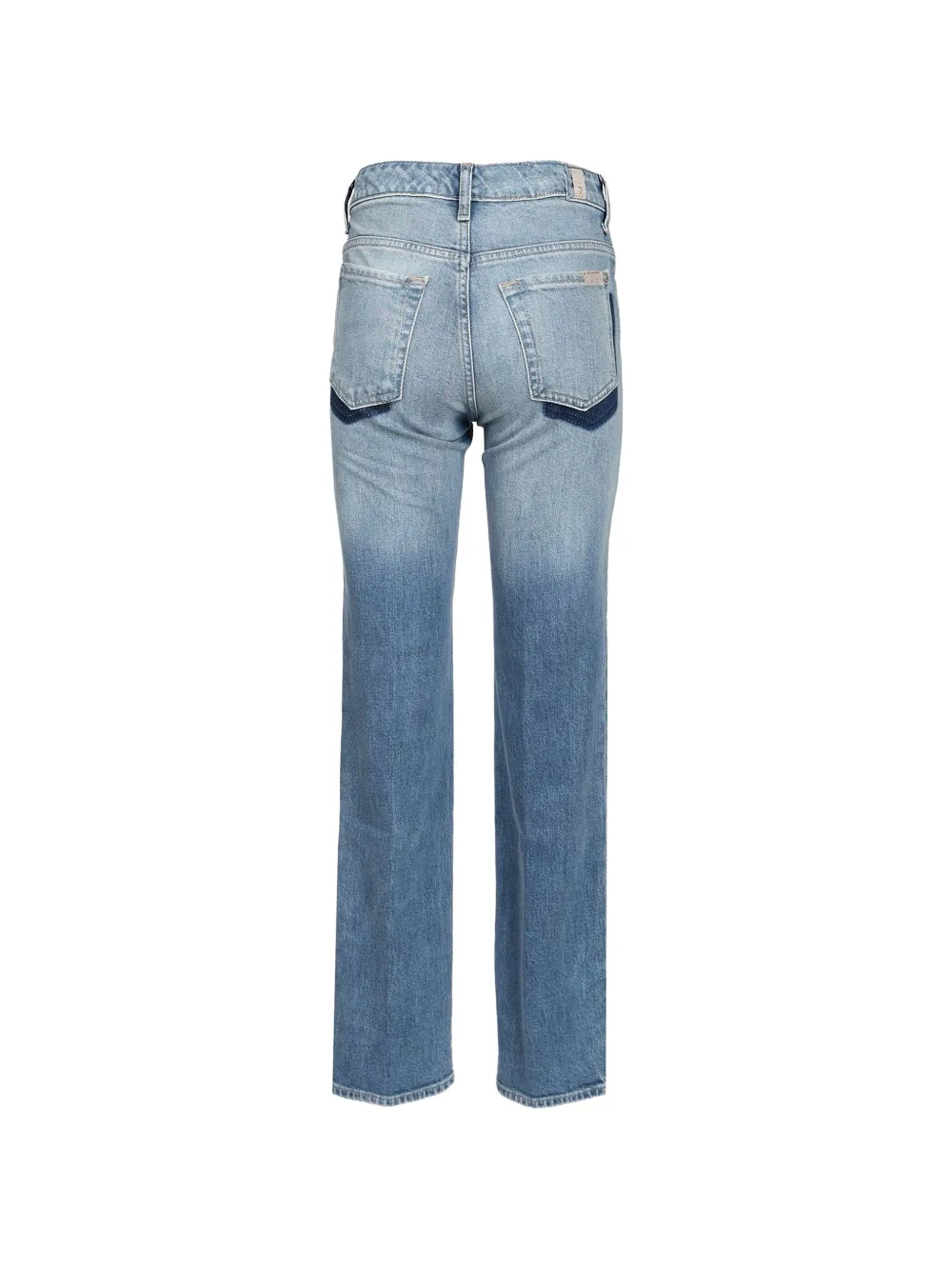 7 For All Mankind Calie straight jeans Blauw