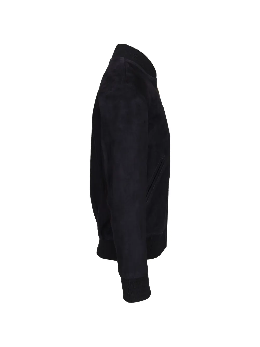 Paul Smith Suède bomberjack Blauw