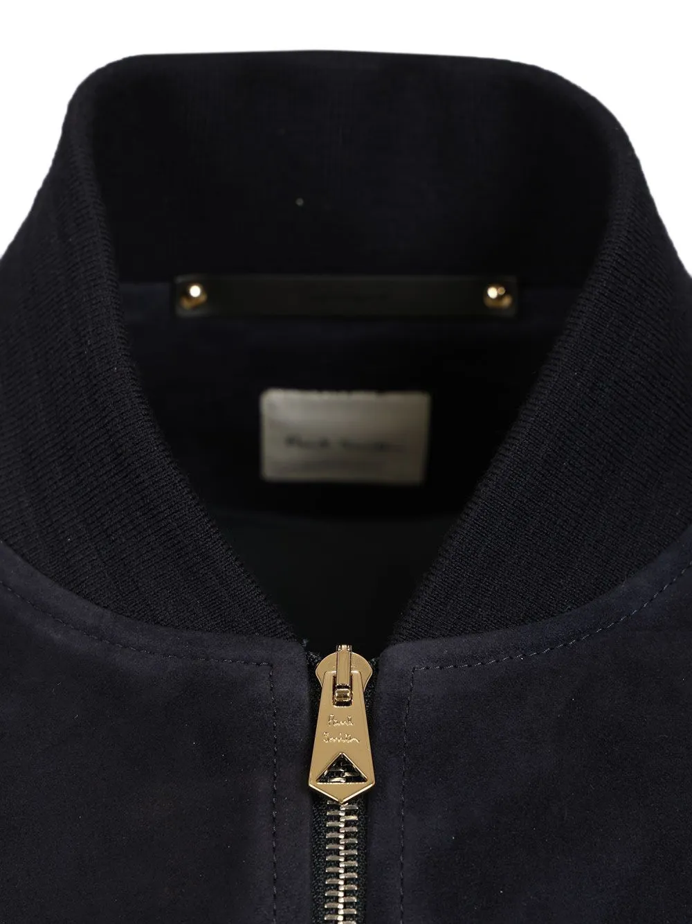 Paul Smith Suède bomberjack Blauw