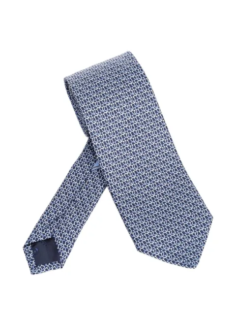 Ferragamo pointed-tip tie